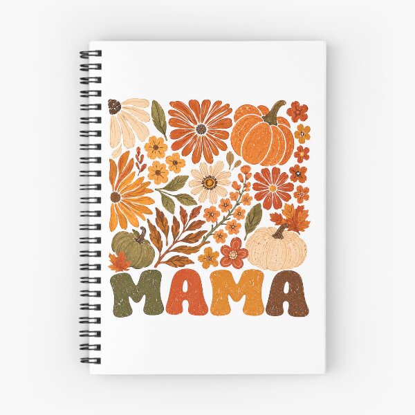 Item preview, Fall Mama Pumpkin Floral Autumn Mom Design designed and sold by Merchrise.