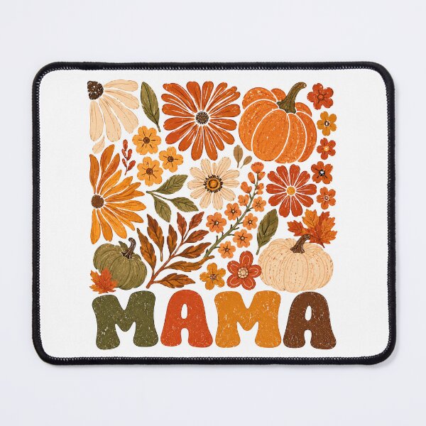 Item preview, Fall Mama Pumpkin Floral Autumn Mom Design designed and sold by Merchrise.