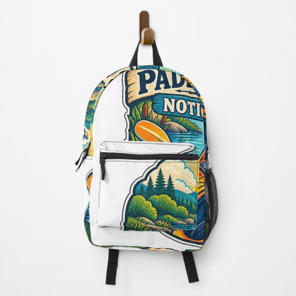 Item preview, Paddle Slow Notice More Kayaking Adventure Art designed and sold by CheerfulNest.