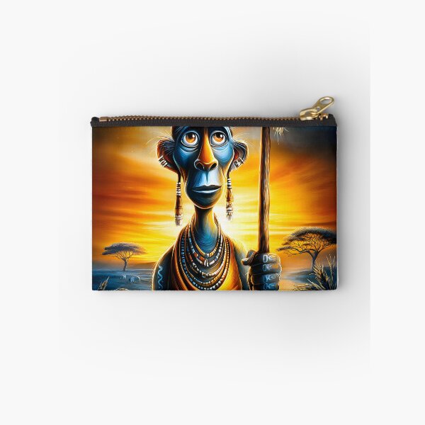 Item preview, Vibrant Cultural Portrait with a Sunset Background designed and sold by Artessie.