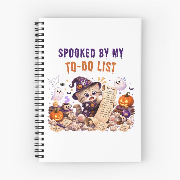 Item preview, Spooked by My To-Do List designed and sold by Moochie Studios.