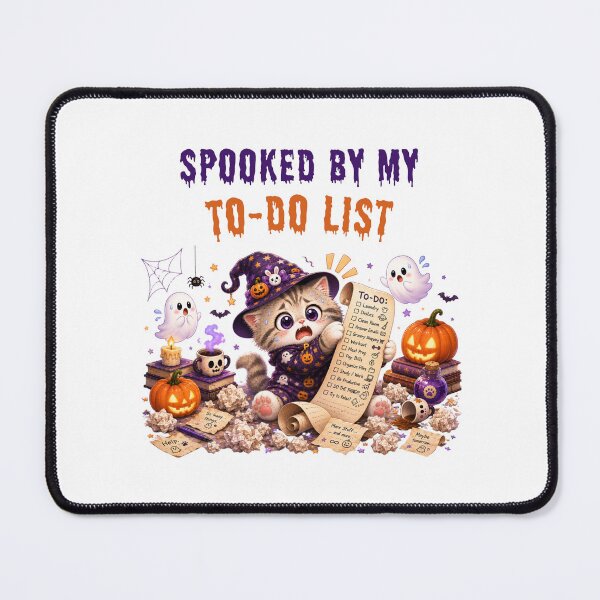 Item preview, Spooked by My To-Do List designed and sold by Moochie Studios.
