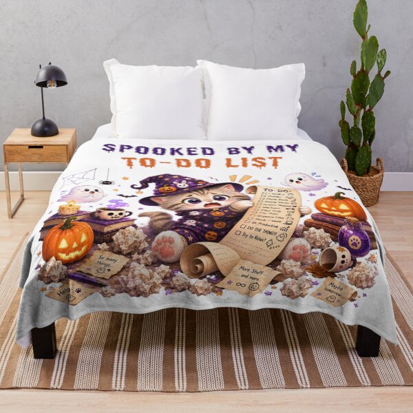 Item preview, Spooked by My To-Do List designed and sold by Moochie Studios.