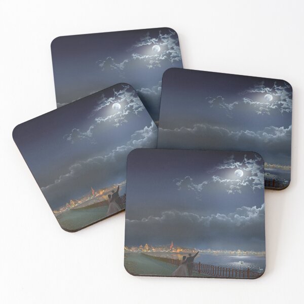 Item preview, Moonlit Lakeshore designed and sold by Igor Zenin Art.