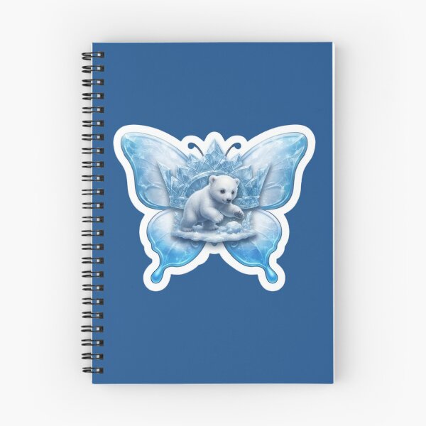 Item preview, Frozen Polar Bear Butterfly Wing Crystal designed and sold by Azurart2.