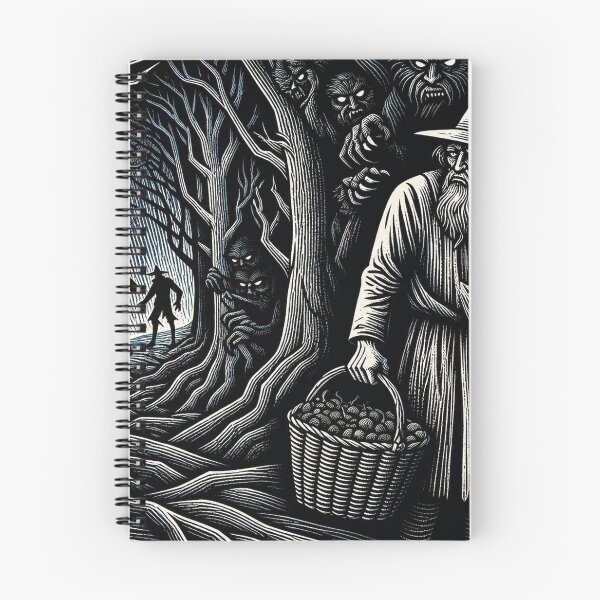 Item preview, Haunted Forest Witch Folk Horror designed and sold by NiloStudio.