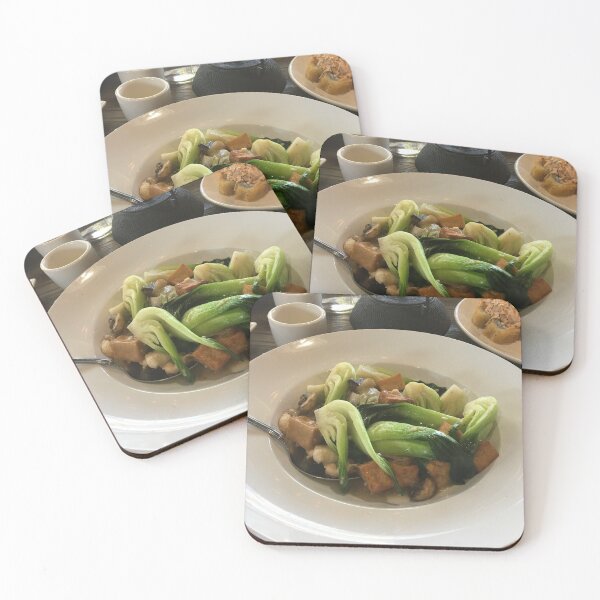 Item preview, Savory Tofu and Bok Choy Stir-Fry Culinary Art Print designed and sold by KaleChub.