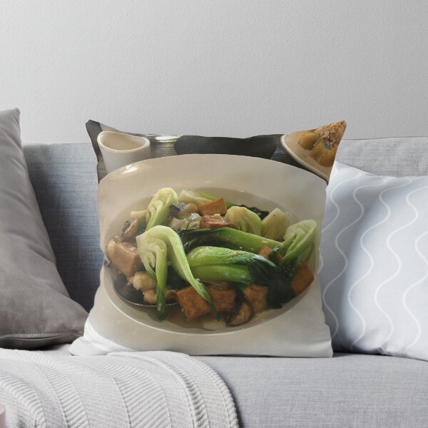 Item preview, Savory Tofu and Bok Choy Stir-Fry Culinary Art Print designed and sold by KaleChub.