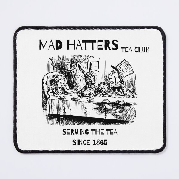 Item preview, Alice in Wonderland Mad Hatter Tea Party iIlustration designed and sold by CursedButCute1.