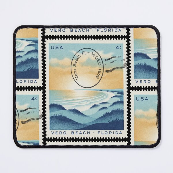 Item preview, Vero Beach Florida Atlantic Dune Ridge Stamp Sticker designed and sold by stickercuffs.