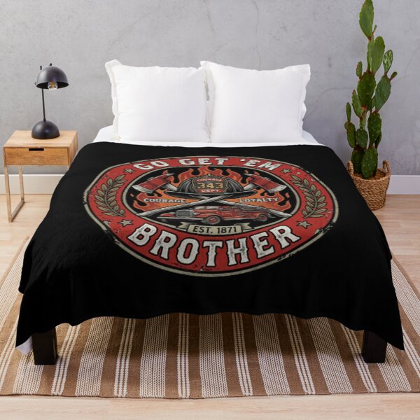 Item preview, Go-Get-Em-Brother-Firefighter designed and sold by w66aboo.