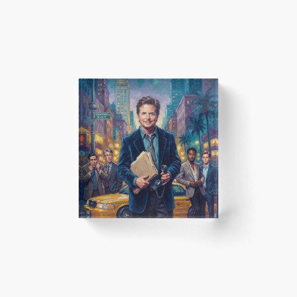 Item preview, Spin City Political Comedy Fine Art Tribute designed and sold by Art's Diner.