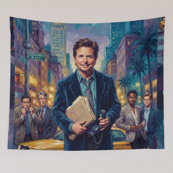 Item preview, Spin City Political Comedy Fine Art Tribute designed and sold by Art's Diner.