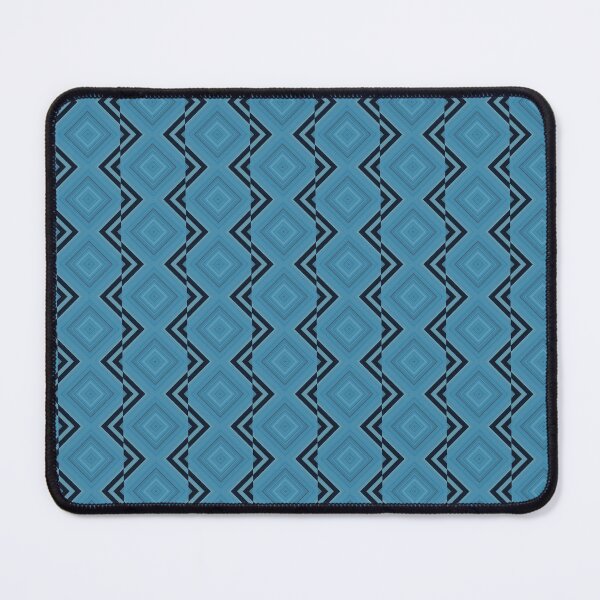 Item preview, Teal Chevron Zigzag Pattern designed and sold by whimsiqueer.