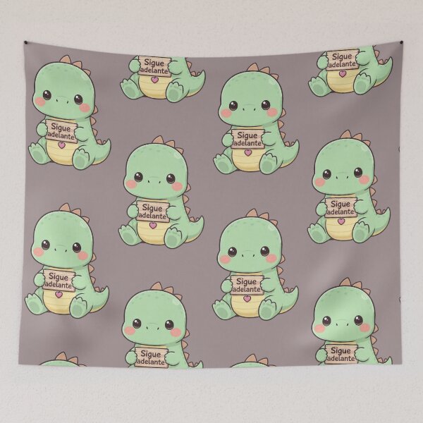 Item preview, Cute Kawaii Dinosaur – Keep Going designed and sold by Car23314.