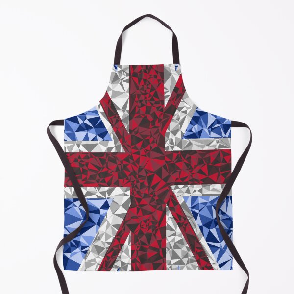 Item preview, United Kingdom Flag Triangular Mosaic Pattern Design designed and sold by DymondDesigns.