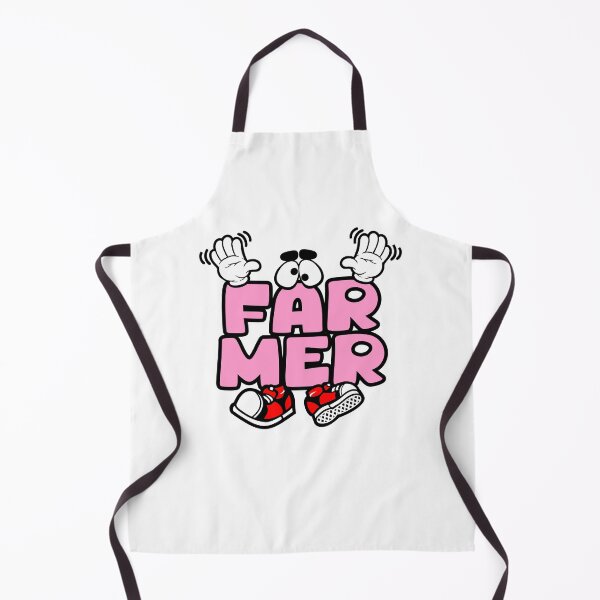 Item preview, FARMER - WORK Words Character Bold Retro designed and sold by NFTWords.