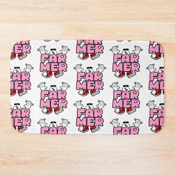 Item preview, FARMER - WORK Words Character Bold Retro designed and sold by NFTWords.
