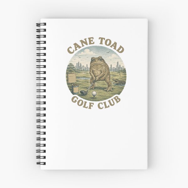 Item preview, Cane Toad Golf Club Funny Australia Queenlands Yard designed and sold by Yellowriversss.