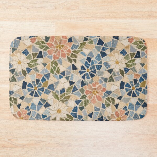 Item preview, Floral Mosaic Tile designed and sold by Side Quest Co..