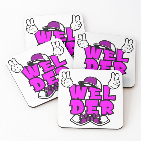 Item preview, WELDER - PROFESSIONS Design Character Bold Retro designed and sold by NFTWords.