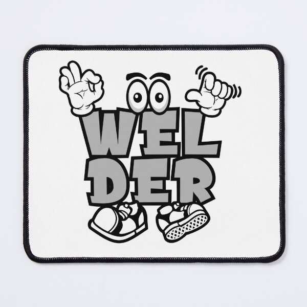 Item preview, WELDER - WORK Street Lettering Cartoon Character designed and sold by NFTWords.