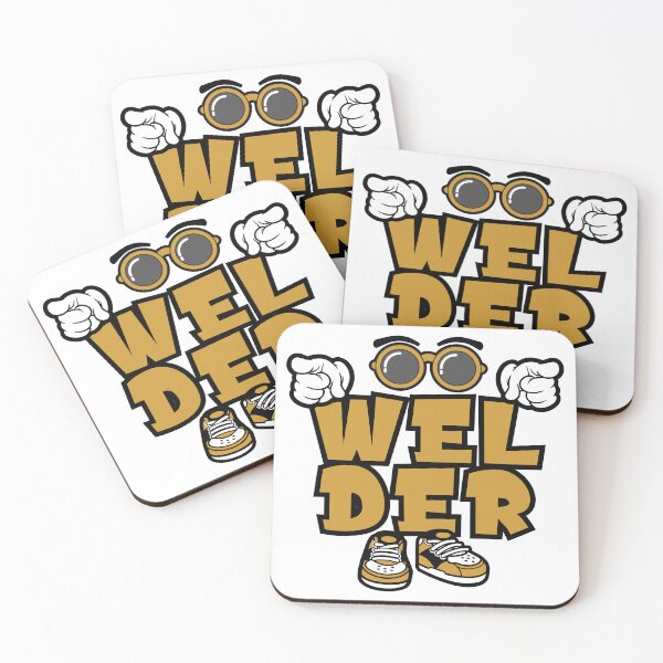 Item preview, WELDER - PROFESSIONS typography Character Bold Funny designed and sold by NFTWords.