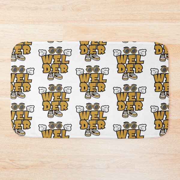 Item preview, WELDER - PROFESSIONS typography Character Bold Funny designed and sold by NFTWords.