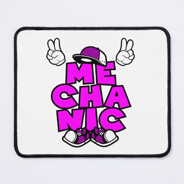 Item preview, MECHANIC - WORK Comic Character Bold Urban designed and sold by NFTWords.