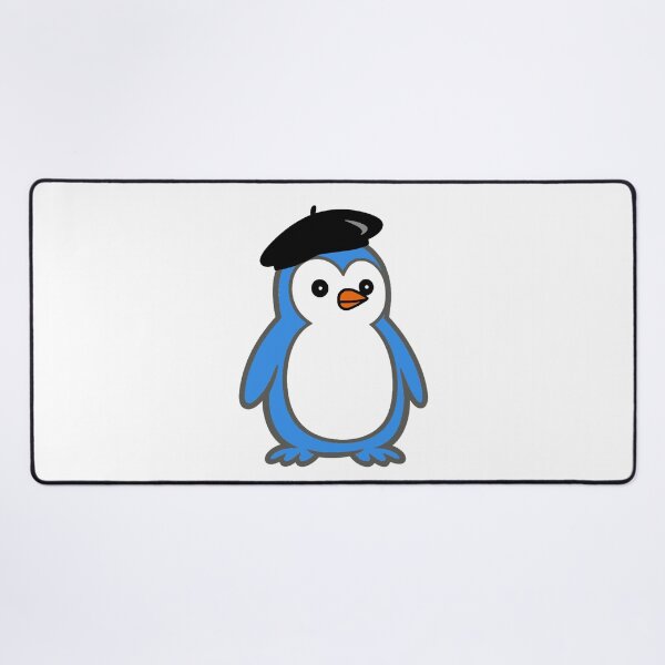 Item preview, Pippo French Beret | Minimalist penguin in France look designed and sold by Pippo-Penguin.