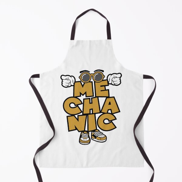 Item preview, MECHANIC  - WORK Cartoon Character Bold Retro designed and sold by NFTWords.