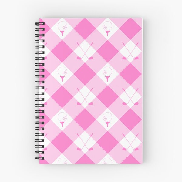 Item preview, Clubhouse Check - pink and white designed and sold by Fabricatemyart.