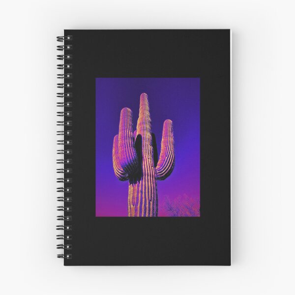Item preview, Electric Neon Trippy Saguaro Cactus in Arizona designed and sold by meganlaub1.