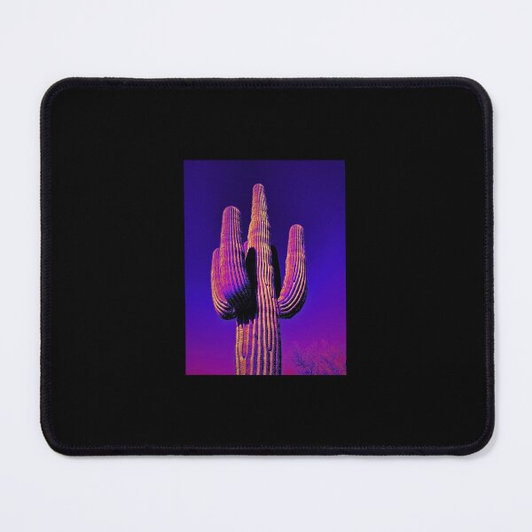 Item preview, Electric Neon Trippy Saguaro Cactus in Arizona designed and sold by meganlaub1.