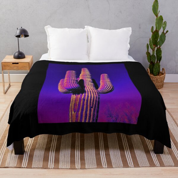 Item preview, Electric Neon Trippy Saguaro Cactus in Arizona designed and sold by meganlaub1.