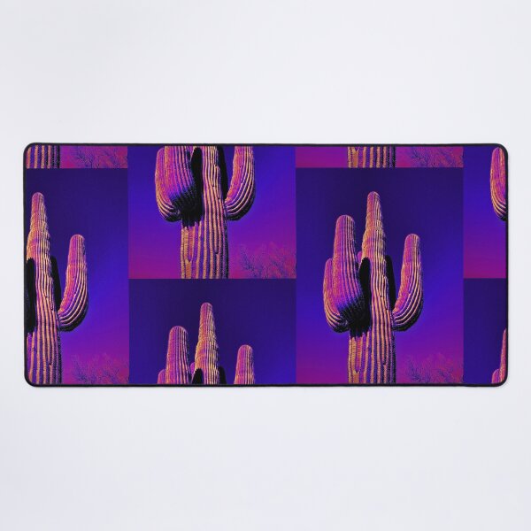Item preview, Electric Neon Trippy Saguaro Cactus in Arizona designed and sold by meganlaub1.
