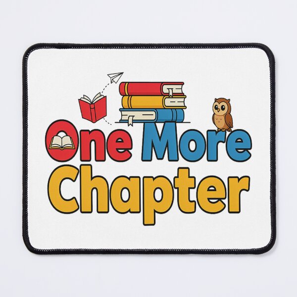 Item preview, One More Chapter Cute Owl Books Bookworm Reading Lover designed and sold by shemodas.