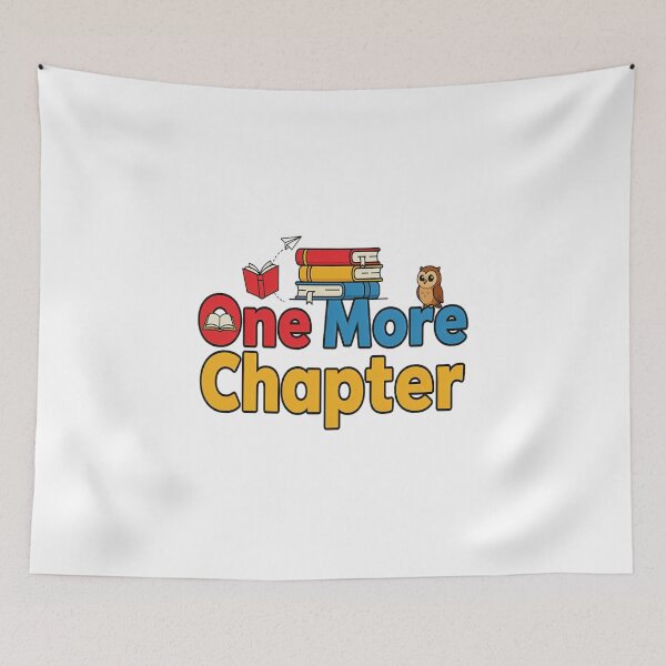 Item preview, One More Chapter Cute Owl Books Bookworm Reading Lover designed and sold by shemodas.