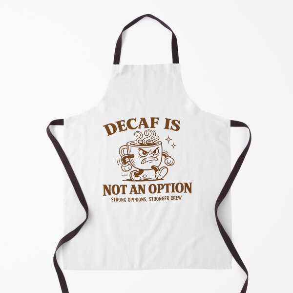 Item preview, Decaf Is Not An Option Strong Opinions Stronger Brew designed and sold by ElcastDesigns.