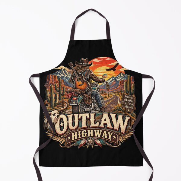 Item preview, Outlaw Highway designed and sold by RisingWolfStudio.