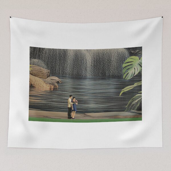 Item preview, First Date At The Waterfall designed and sold by Steve Purnell Photography.