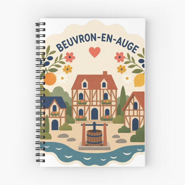 Artikelvorschau, Beuvron-en-Auge Frankreich Reise-Souvenir Moderne Volkskunst entworfen und verkauft von VisualArtsOasis.