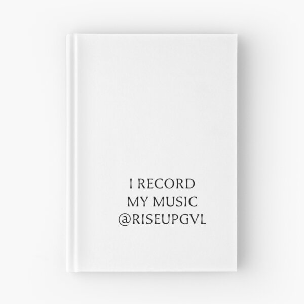 Item preview, I RECORD MY MUSIC @RISEUPGVL designed and sold by Pace & Layer.