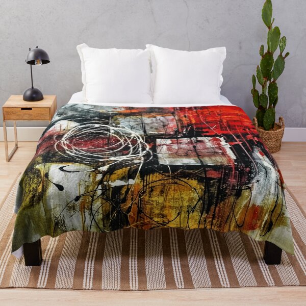 Item preview, Red Abstract Structure designed and sold by caracatita75.