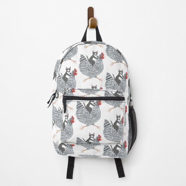 Item preview, Funny Tuxedo Cat Riding A Chicken Whimsical Animal Art PERFECT GIFT FOR YOU AND FRIENDS designed and sold by faisalhazraami.