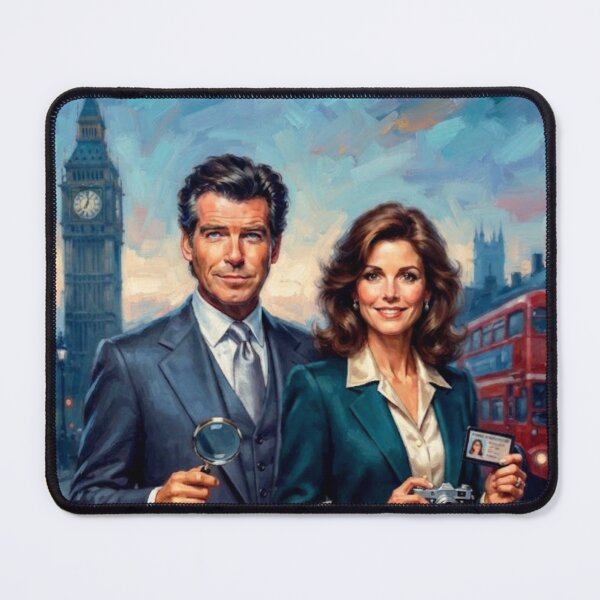 Item preview, Remington Steele Mystery Drama Fine Art Tribute designed and sold by Art's Diner.
