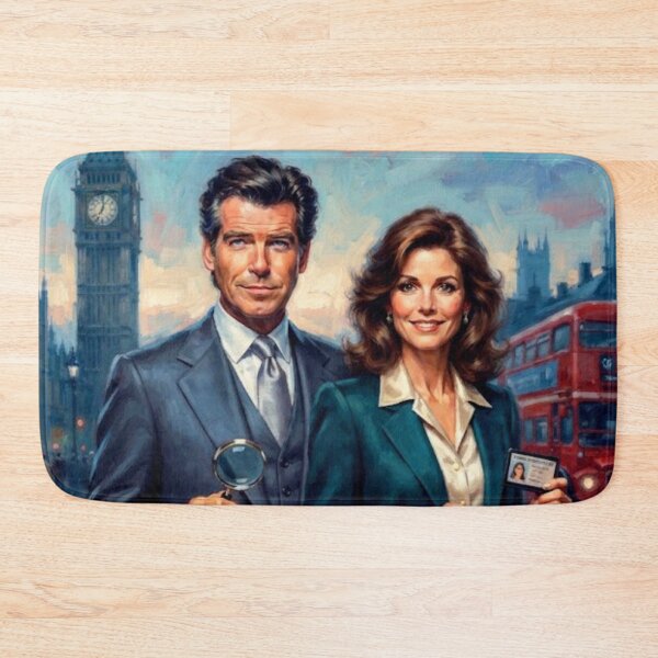 Item preview, Remington Steele Mystery Drama Fine Art Tribute designed and sold by Art's Diner.