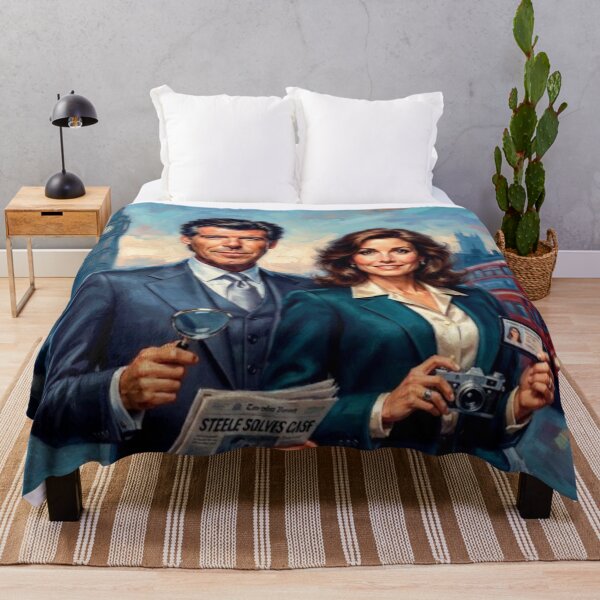 Item preview, Remington Steele Mystery Drama Fine Art Tribute designed and sold by Art's Diner.