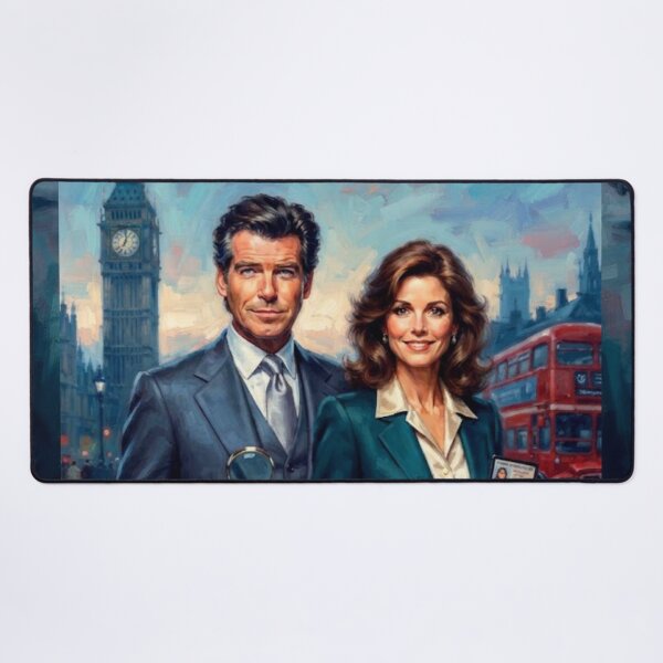 Item preview, Remington Steele Mystery Drama Fine Art Tribute designed and sold by Art's Diner.