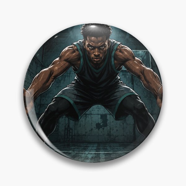 Item preview, Defensive Stance - Basketball Intensity Art designed and sold by GameTime-Gear.
